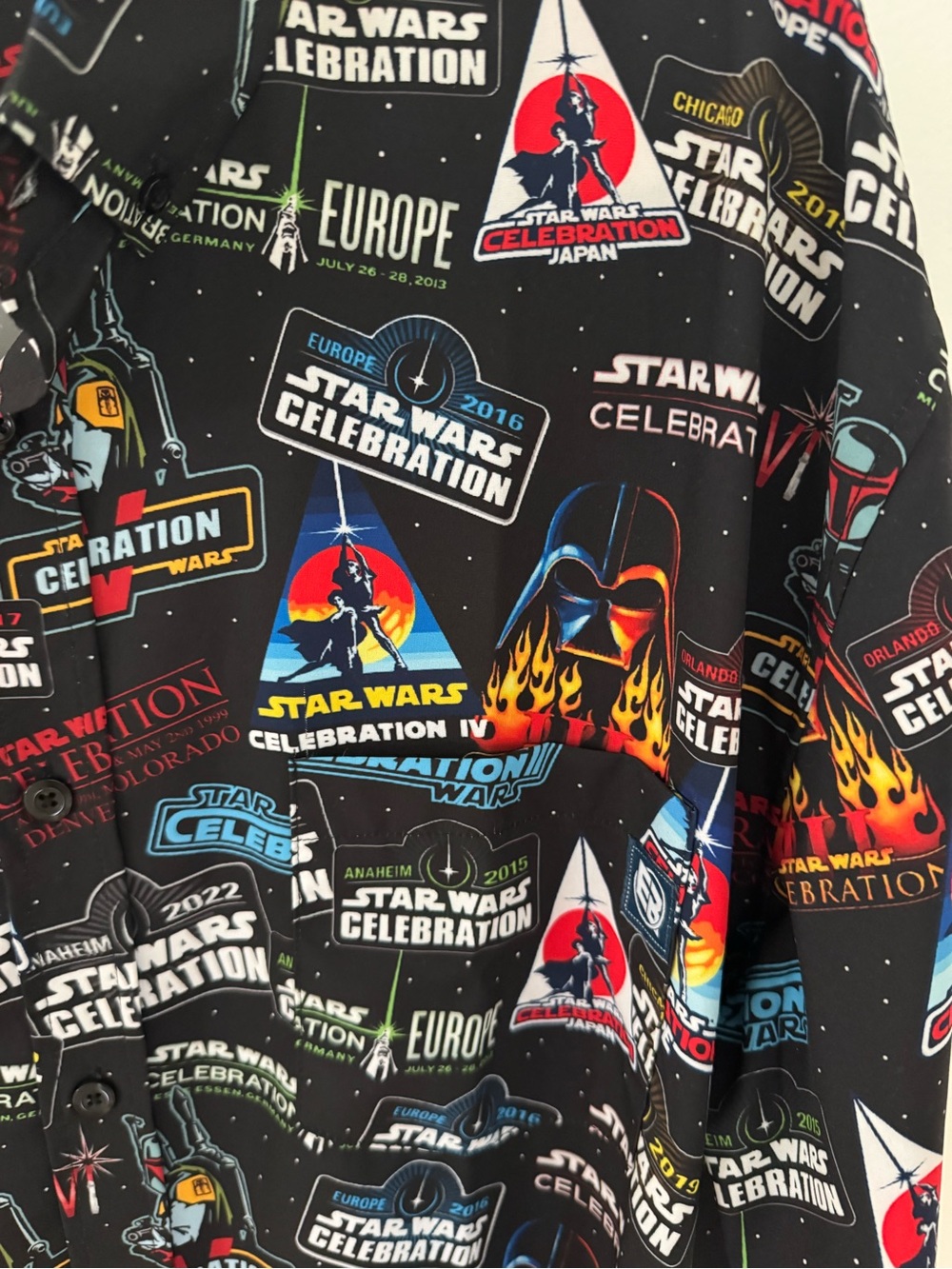Star Wars Men’s Button Down